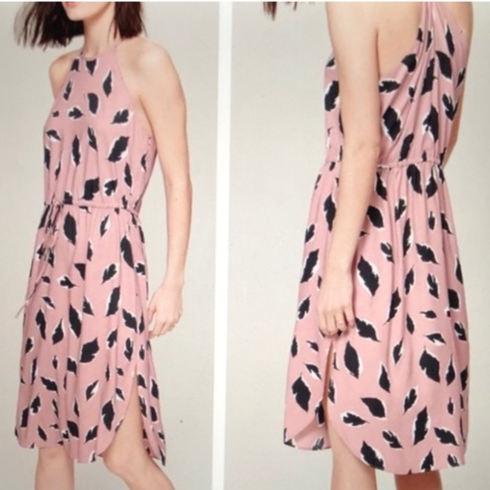 LOFT Halter Floral Dress Sz SP EUC